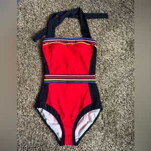 BODEN Santorini Halterneck Swimsuit